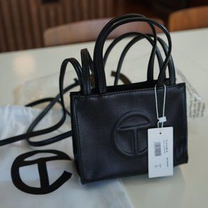 Brand New Telfar Mini Small Shopping Bag - Black